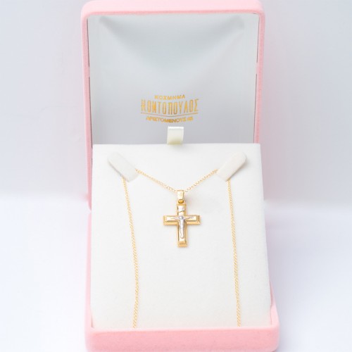 14K Χρυσός Σταυρός ST67001