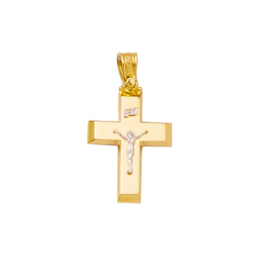 14K Χρυσός Σταυρός ST727T1