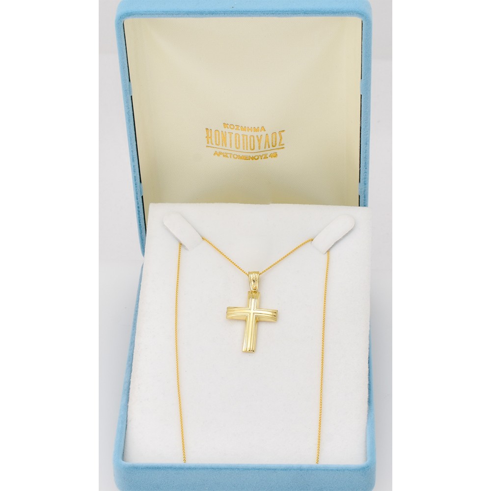 14K Χρυσός Σταυρός ST749AD 14K Χρυσός Σταυρός ST749AD