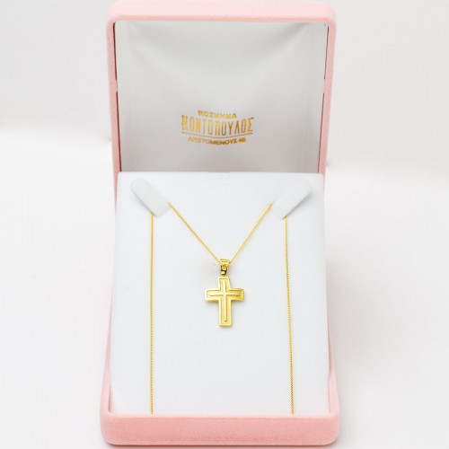 14K Χρυσός Σταυρός ST757I1