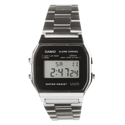 CASIO Collection Stainless Steel Bracelet A158WEA-1EF CASIO Collection Stainless Steel Bracelet A158WEA-1EF