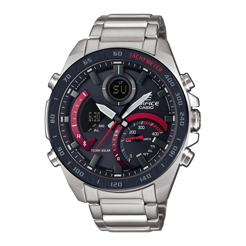 CASIO Edifice "Ηλιακός" Χρονογράφος με Bluetooth και Μπρασελέ από Ανοξείδωτο Ατσάλι ECB-900DB-1AER CASIO Edifice "Ηλιακός" Χρονογράφος με Bluetooth και Μπρασελέ από Ανοξείδωτο Ατσάλι ECB-900DB-1AER