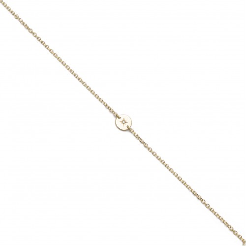 18K Χρυσό Βραχιόλι με Διαμάντι XB4787DO