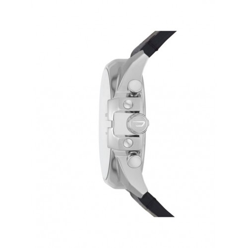 DIESEL Baby Chief Chronograph Black Leather Strap DZ4592 DIESEL Baby Chief Chronograph Black Leather Strap DZ4592