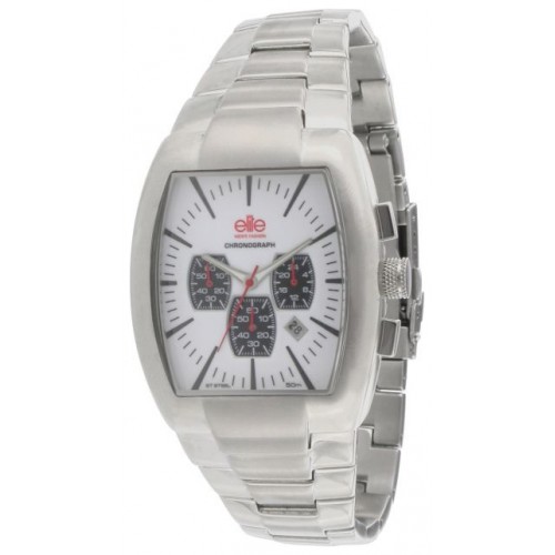 ELITE Chronograph Stainless Steel Bracelet E60033-001 ELITE Chronograph Stainless Steel Bracelet E60033-001