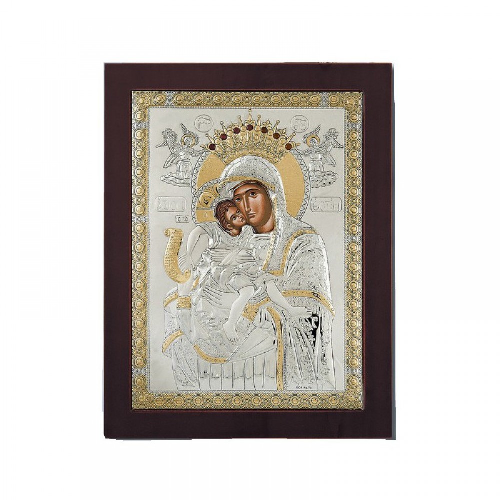 Θρησκευτική Εικόνα Με Ξύλινο Πλαίσιο ΑΞΙΟΝ ΕΣΤΙ 25cm X 33cm MA/E1101VX