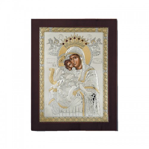 Θρησκευτική Εικόνα Με Ξύλινο Πλαίσιο ΑΞΙΟΝ ΕΣΤΙ 25cm X 33cm MA/E1101VX