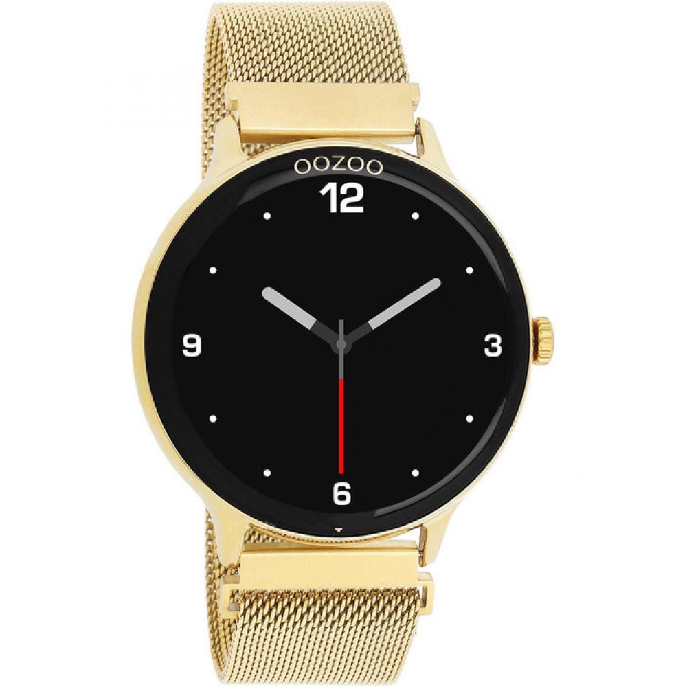 OOZOO Smartwatch Gold Stainless Steel Bracelet Q00136