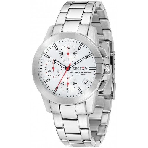 SECTOR 480 Silver Stainless Steel Bracelet R3273797502