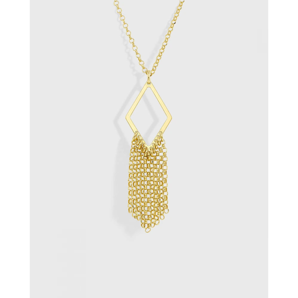 VOGUE 925 Ασήμι Κολιέ Επιχρυσωμένο 20171605401