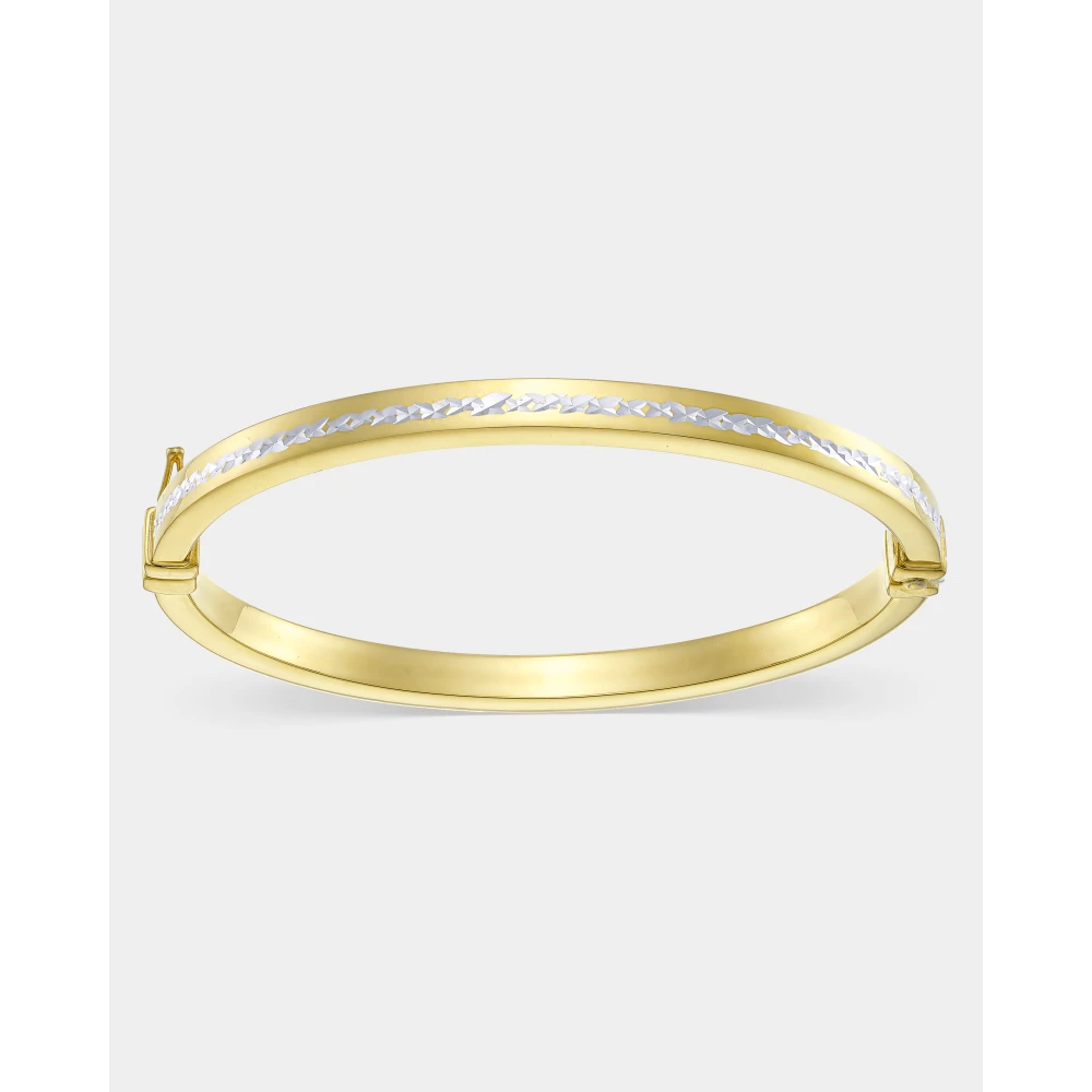 VOGUE 925 Ασήμι Χειροπέδα Επιχρυσωμένη Δύο Τόνων 20171972301