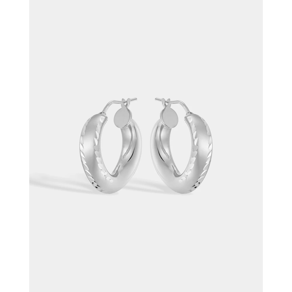 VOGUE Σκουλαρίκια 925 Ασήμι, Κρίκοι, 20173372203