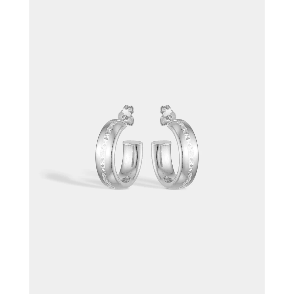 VOGUE Σκουλαρίκια 925 Ασήμι, Κρίκοι, 20173572203