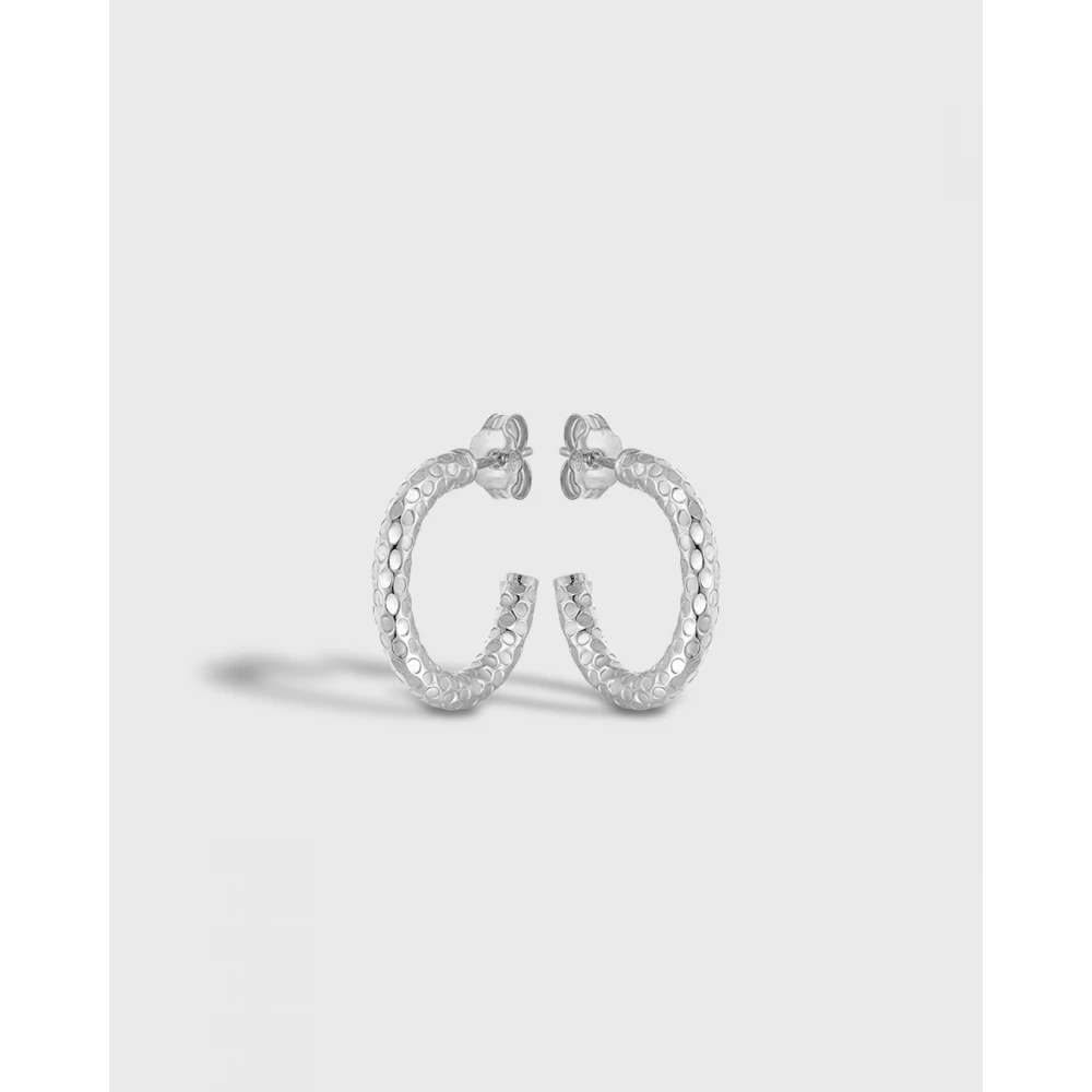 VOGUE Σκουλαρίκια 925 Ασήμι, Κρίκοι, 20172172203