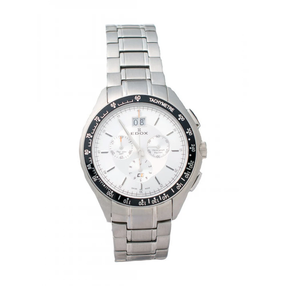 EDOX Classic I Chronograph Stainless Steel Bracelet 10007.3