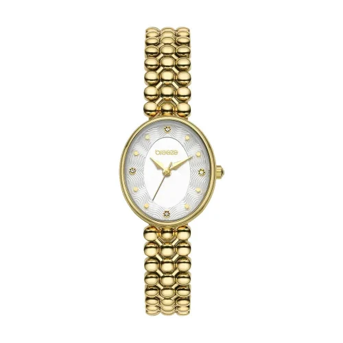 BREEZE Sirena με Κρύσταλλα και Χρυσό Μπρασελέ από Ανοξείδωτο Ατσάλι 2013212591.1