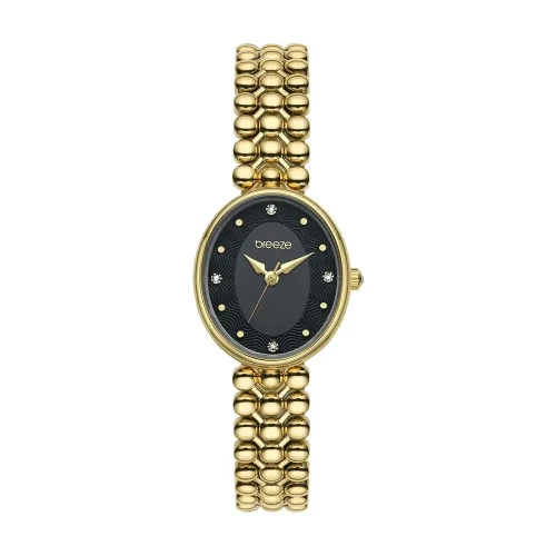 BREEZE Sirena με Κρύσταλλα και Χρυσό Μπρασελέ από Ανοξείδωτο Ατσάλι 2013212591.2