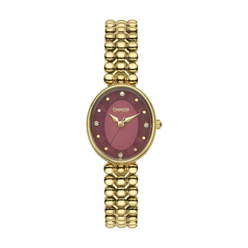 BREEZE Sirena με Κρύσταλλα και Χρυσό Μπρασελέ από Ανοξείδωτο Ατσάλι 2013212591.7