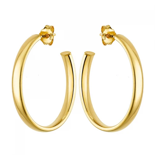 VOGUE 925 Ασήμι Σκουλαρίκια Επιχρυσωμένα Κρίκοι 20173271201