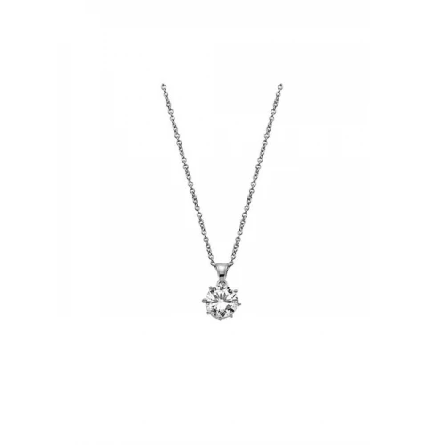 VOGUE 925 Ασήμι Κολιέ με ζιργκόν, 2017375141.3