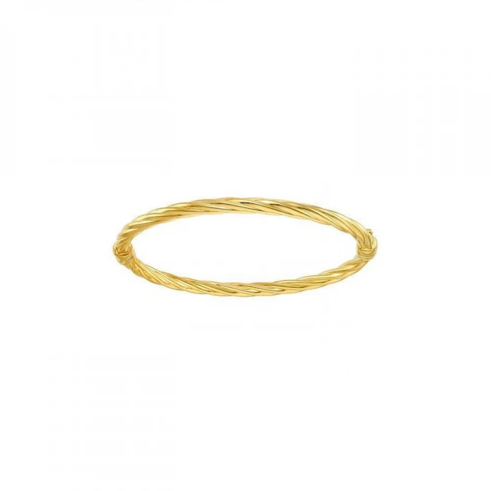 VOGUE Twisted Χειροπέδα 925 Ασήμι Επιχρυσωμένο 20173971301