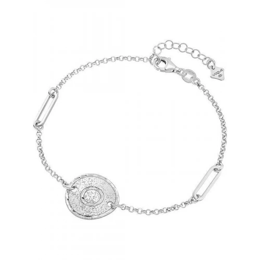 VOGUE 925 Ασήμι Βραχιόλι με Δίσκους και κρίκους 20175232303
