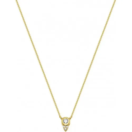 VOGUE Κολιέ 925 Ασήμι Επιχρυσωμένο 1053401