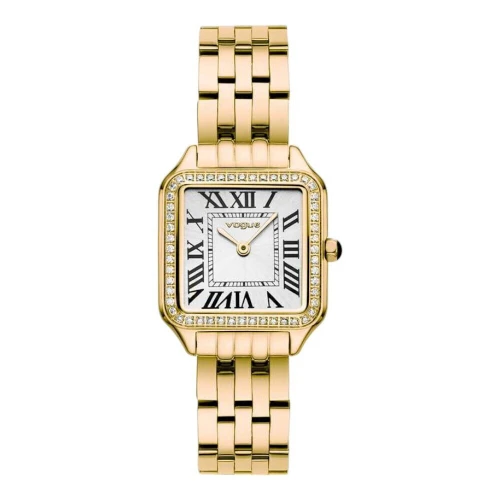 VOGUE Victoria με Επιχρυσωμένο Μπρασελέ από Ανοξείδωτο Ατσάλι και Ζιργκόν 2020615241