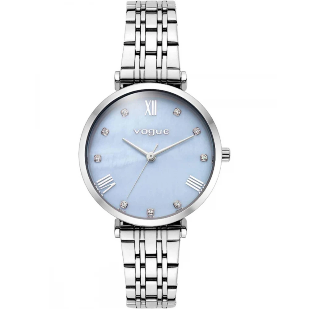 VOGUE Bliss Mini Ρολόι με Ατσάλινο Μπρασελέ σε Ασημί Τόνο 2020617082