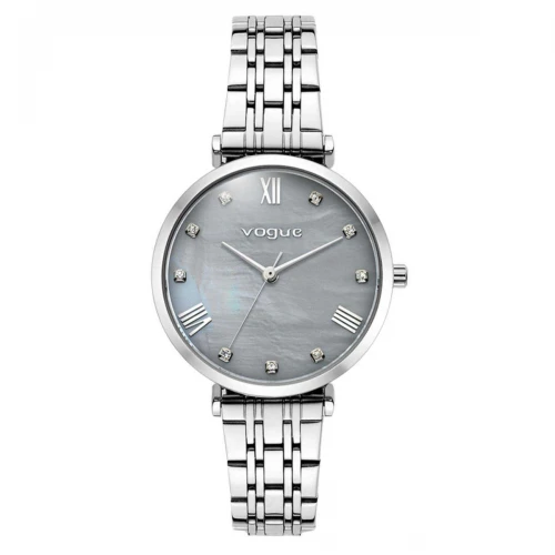 VOGUE Bliss Mini Ρολόι με Ατσάλινο Μπρασελέ σε Ασημί Τόνο 2020617084
