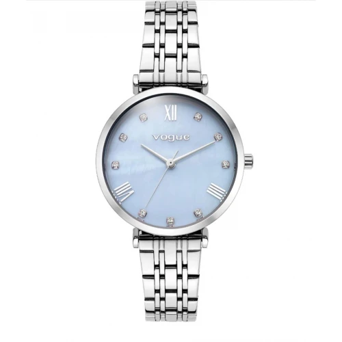 VOGUE Bliss Mini Ρολόι με Ατσάλινο Μπρασελέ σε Ασημί Τόνο 2020617084
