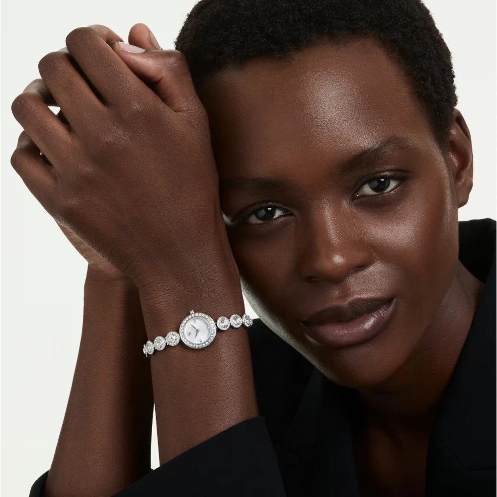 SWAROVSKI Ρολόι Una Angelic, με Μπρασελέ από Κρύσταλλα και Ανοξείδωτο Ατσάλι σε Ασημί τόνο 5737038