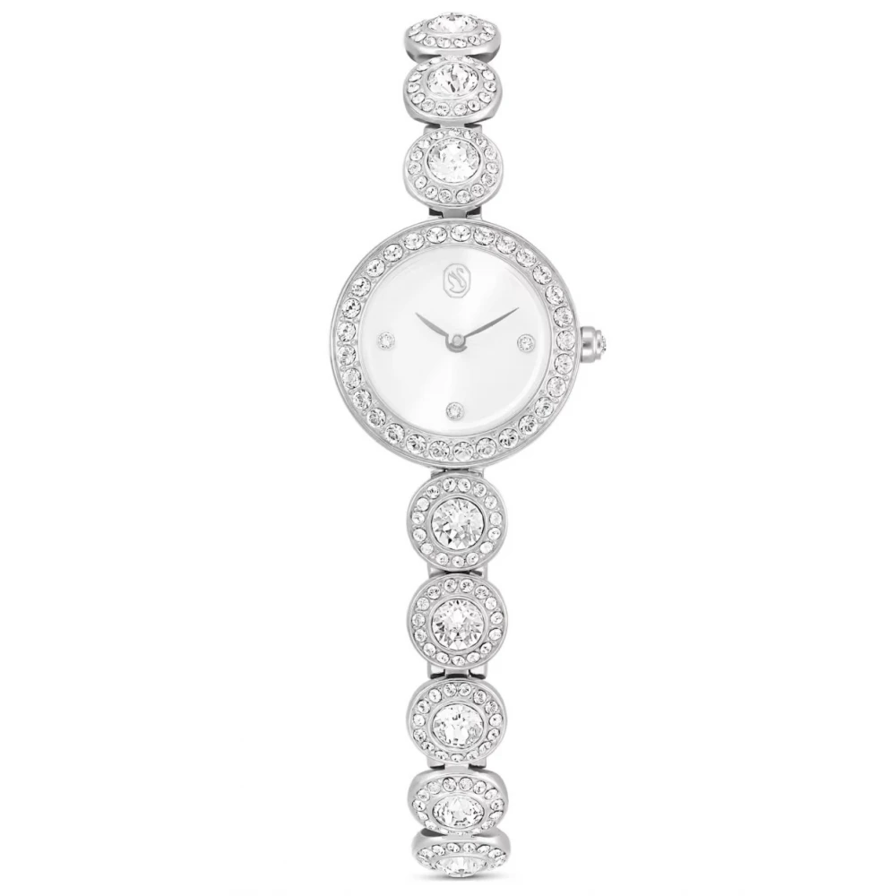 SWAROVSKI Ρολόι Una Angelic, με Μπρασελέ από Κρύσταλλα και Ανοξείδωτο Ατσάλι σε Ασημί τόνο 5737038