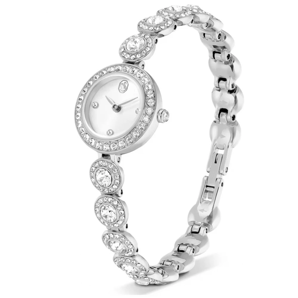 SWAROVSKI Ρολόι Una Angelic, με Μπρασελέ από Κρύσταλλα και Ανοξείδωτο Ατσάλι σε Ασημί τόνο 5737038
