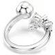 SWAROVSKI Mesmera Δαχτυλίδι, Crystal Pearl, Marquise Κοπή, Λευκό, Επιμετάλλωση Ροδίου 5748012