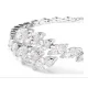 SWAROVSKI Βραχιόλι Mesmera Κοπή Marquise, Λευκό, Επιμετάλλωση ροδίου 5748014