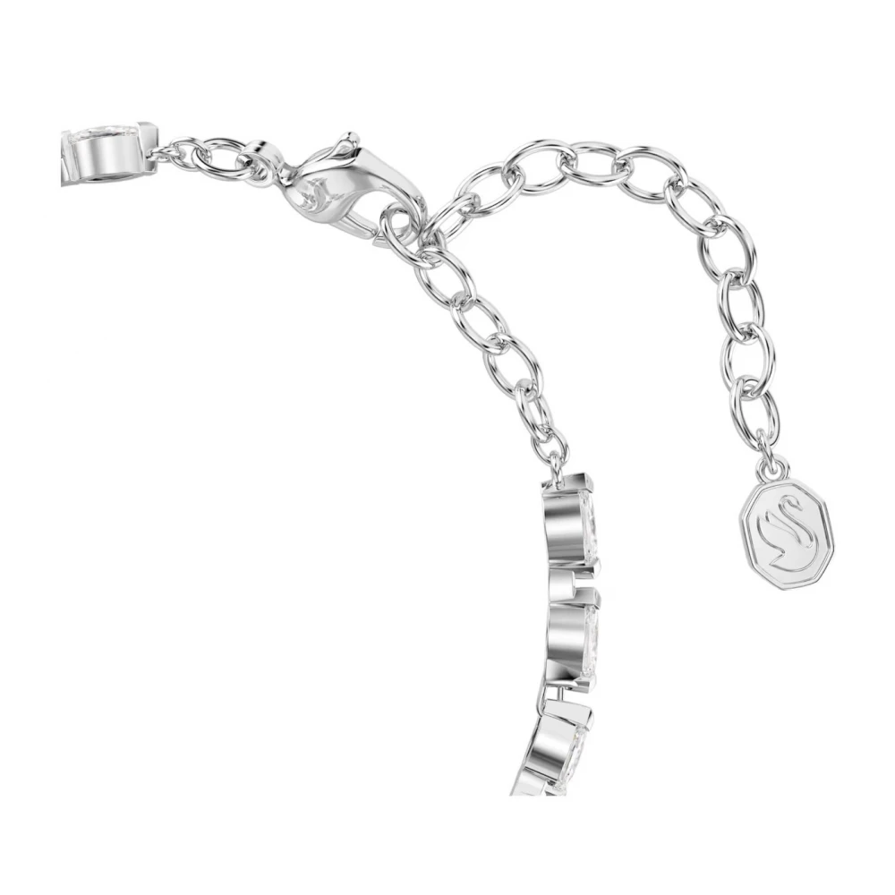 SWAROVSKI Βραχιόλι Mesmera Κοπή Marquise, Λευκό, Επιμετάλλωση ροδίου 5748014