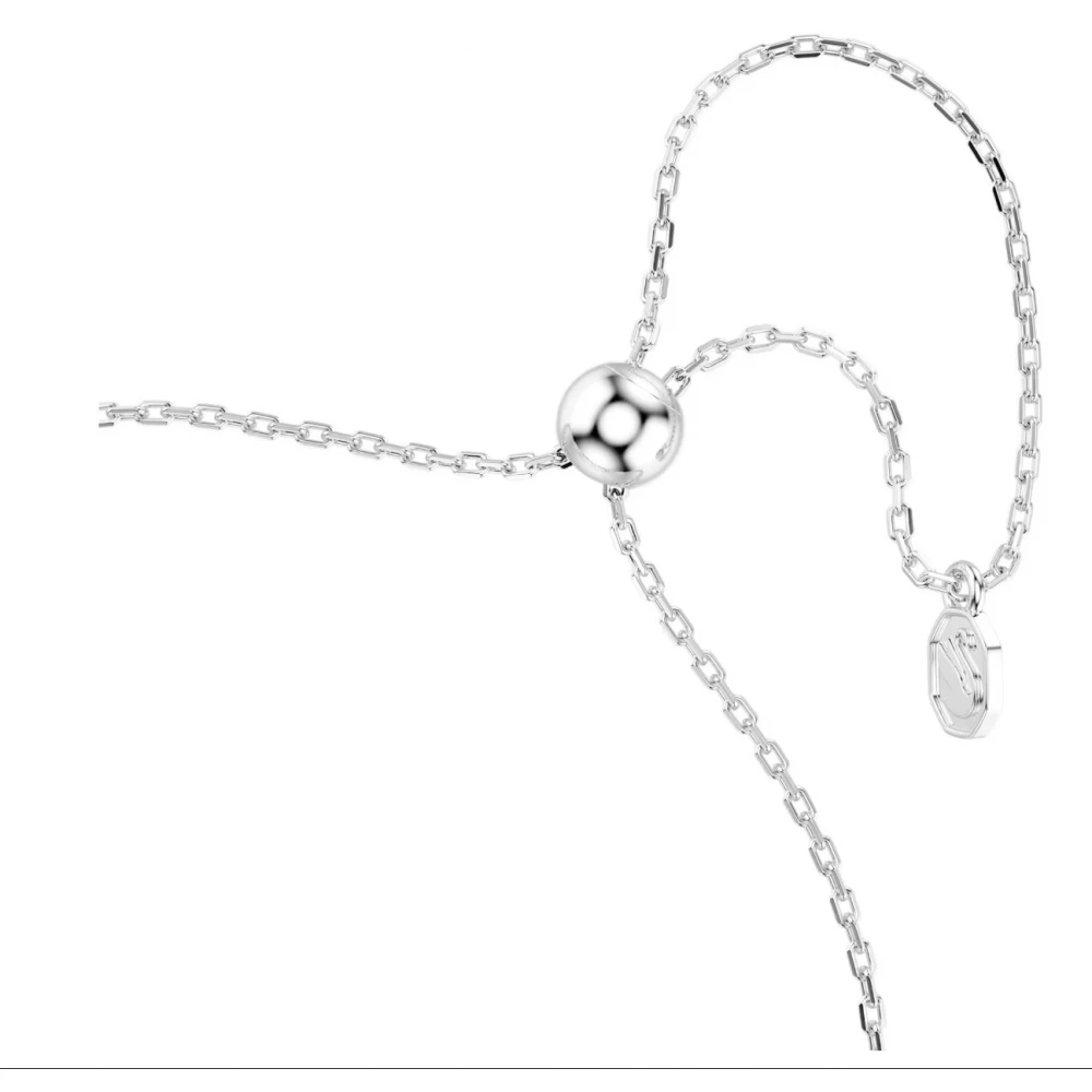 SWAROVSKI Βραχιόλι Mesmera Κοπή Marquise, Λευκό, Επιμετάλλωση ροδίου 5748650