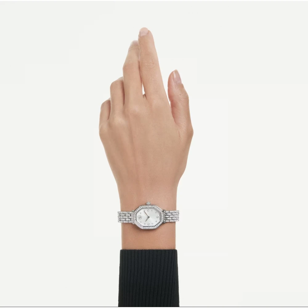 SWAROVSKI Dextera Octagon Με Μεταλλικό Μπρασελέ από Ανοξείδωτο Ατσάλι και Κρύσταλλα 5749451