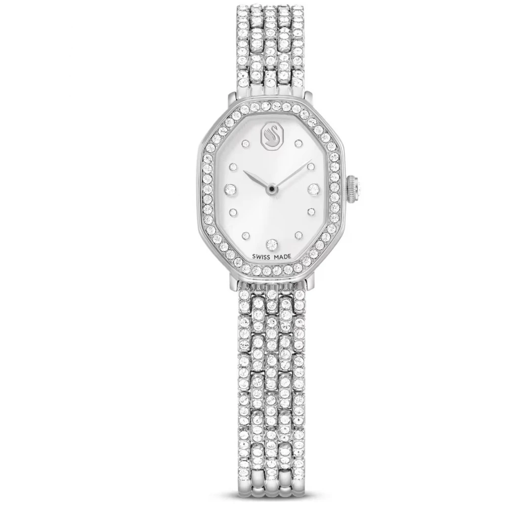 SWAROVSKI Dextera Octagon Με Μεταλλικό Μπρασελέ από Ανοξείδωτο Ατσάλι και Κρύσταλλα 5749451