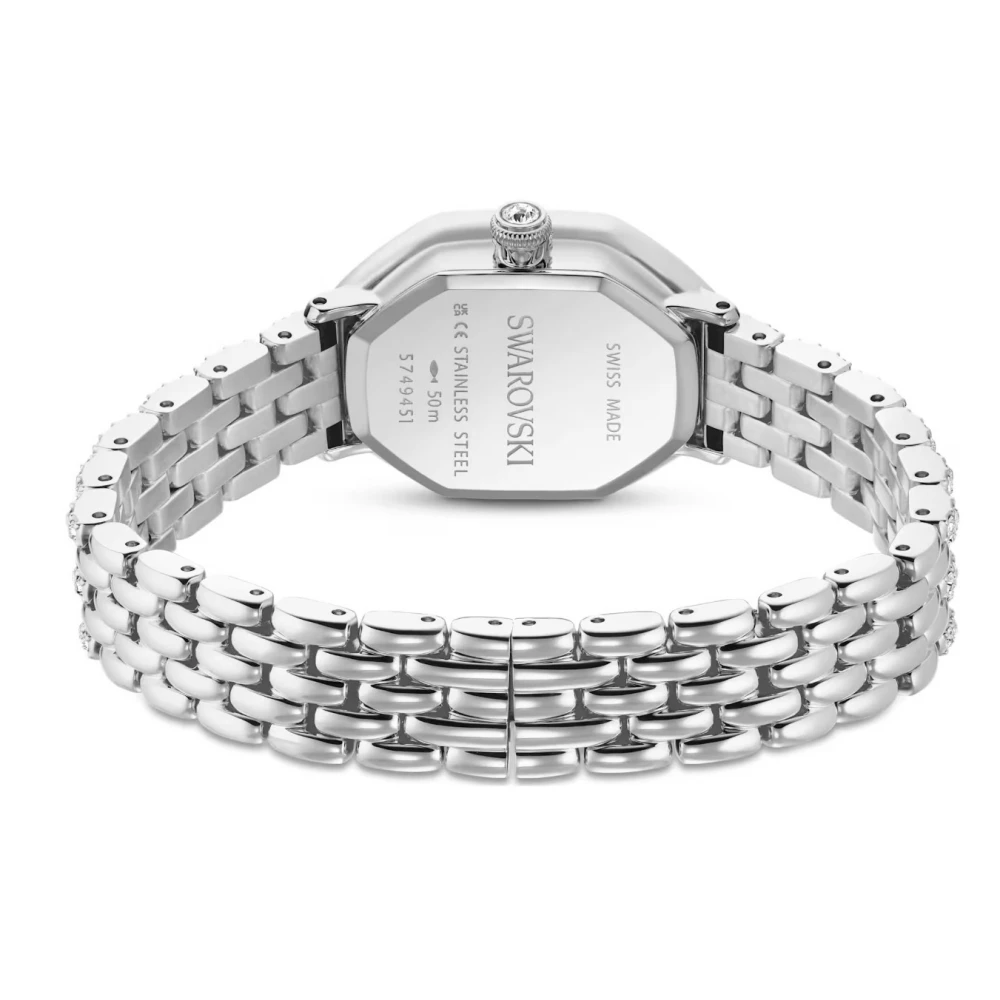 SWAROVSKI Dextera Octagon Με Μεταλλικό Μπρασελέ από Ανοξείδωτο Ατσάλι και Κρύσταλλα 5749451