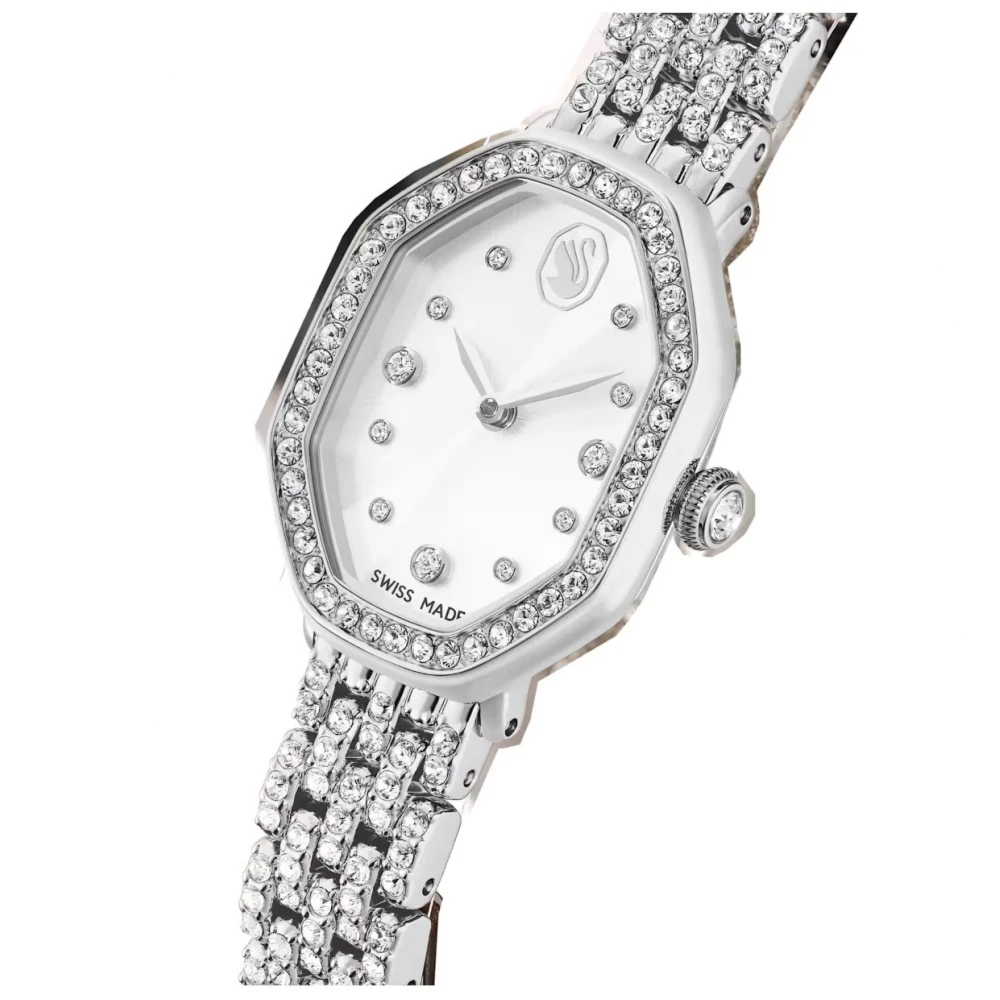 SWAROVSKI Dextera Octagon Με Μεταλλικό Μπρασελέ από Ανοξείδωτο Ατσάλι και Κρύσταλλα 5749451