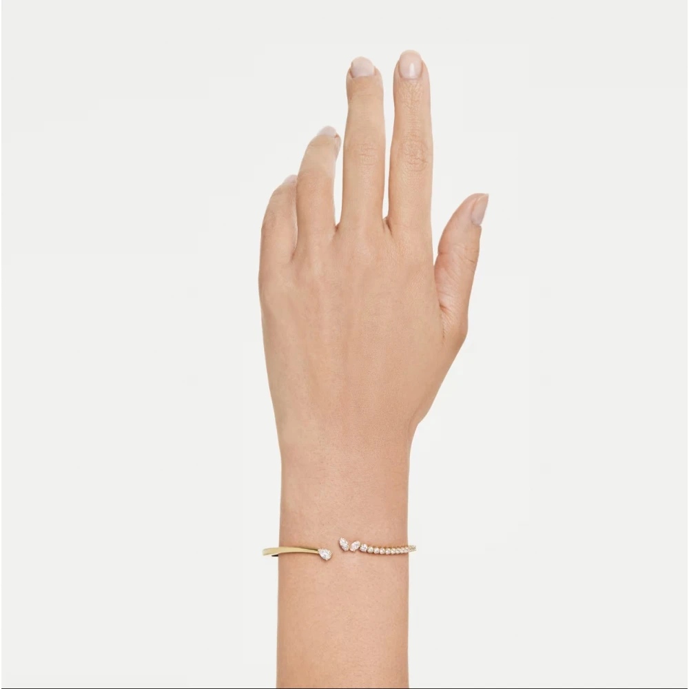 SWAROVSKI Άκαμπτο Βραχιόλι Mesmera, Μίξη Κοπών, Επιμετάλλωση σε χρυσό 18K 5750440