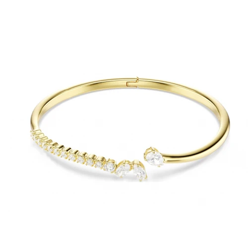 SWAROVSKI Άκαμπτο Βραχιόλι Mesmera, Μίξη Κοπών, Επιμετάλλωση σε χρυσό 18K 5750440