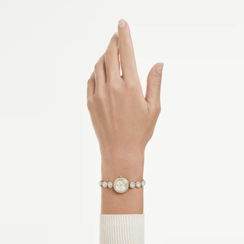 SWAROVSKI Una Angelic Με Μπρασελέ από Ανοξείδωτο Ατσάλι και Κρύσταλλα σε Χρυσό Τόνο 5750500