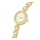 SWAROVSKI Una Angelic Με Μπρασελέ από Ανοξείδωτο Ατσάλι και Κρύσταλλα σε Χρυσό Τόνο 5750500