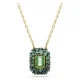 SWAROVSKI Μενταγιόν Sublima, Οκτάγωνη κοπή, Πράσινο, Επιμετάλλωση σε Χρυσό 18K 5752884