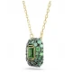 SWAROVSKI Μενταγιόν Sublima, Οκτάγωνη κοπή, Πράσινο, Επιμετάλλωση σε Χρυσό 18K 5752884