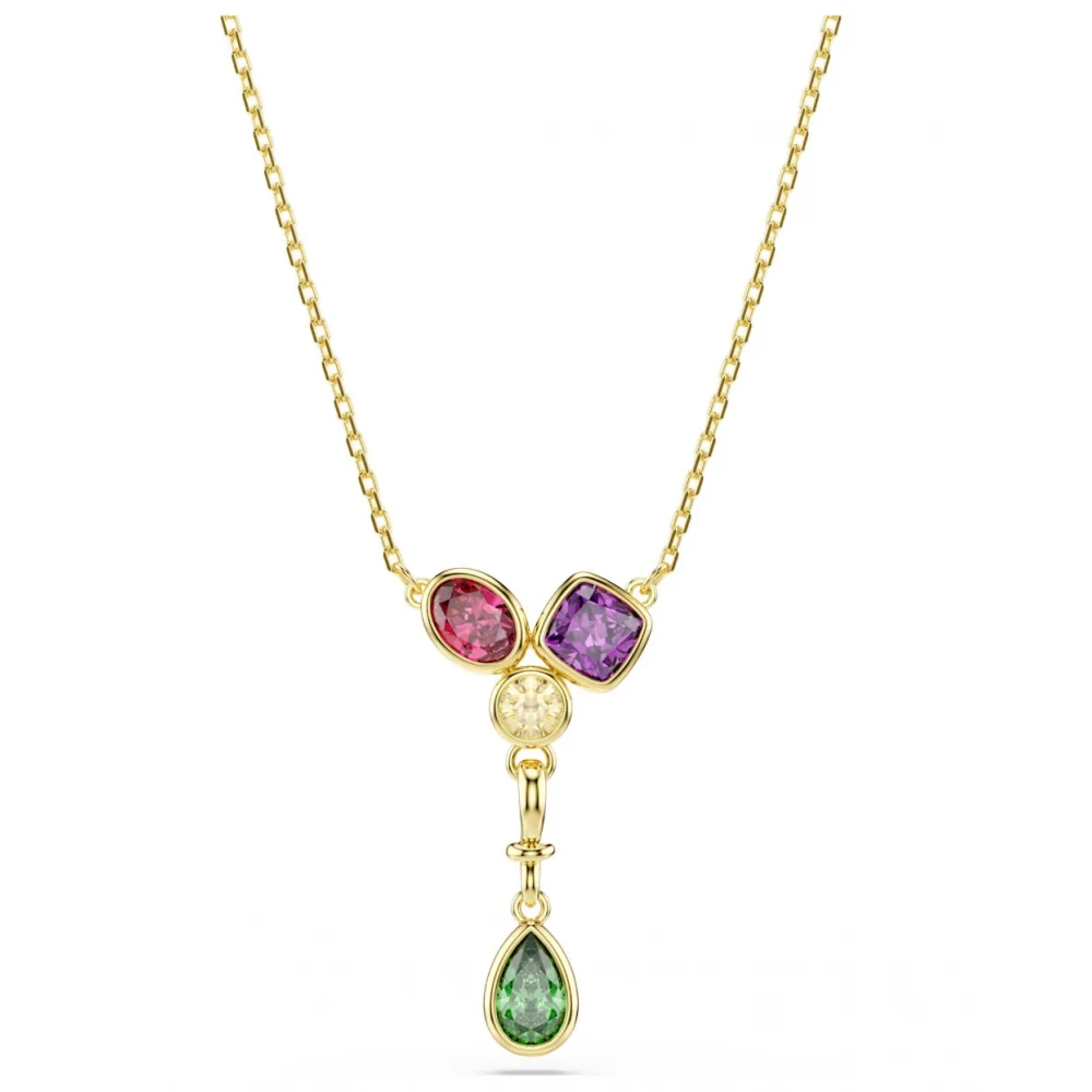 SWAROVSKI Imber "Y" Μενταγιόν, Πολύχρωμο, Επιμετάλλωση σε Χρυσό 18K 5753261