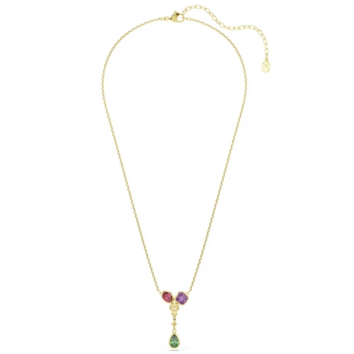 SWAROVSKI Imber "Y" Μενταγιόν, Πολύχρωμο, Επιμετάλλωση σε Χρυσό 18K 5753261